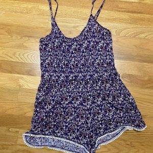 Purple romper